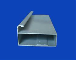 Crystal steel door aluminum
