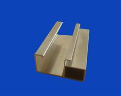 Crystal steel door aluminum