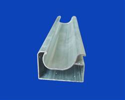 Crystal steel door aluminum