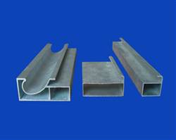 Crystal steel door aluminum